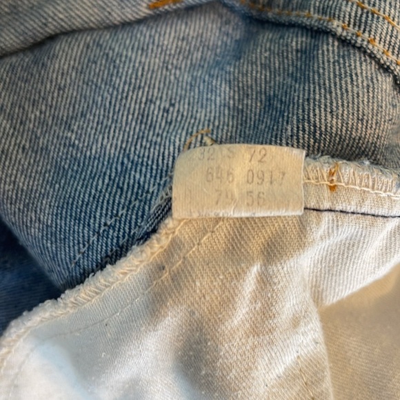 Vintage Levi's 646 Men's Bellbottom Jeans - Picture 8 of 8